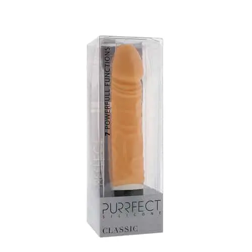 Classic Original Realistische Vibrator - Beige 8 Classic Original Realistische Vibrator - Beige - Afbeelding 6