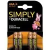 Duracell Batterijen AA 4-pack -Verzorging Verkoop Duracell Batterijen AA 4 pack