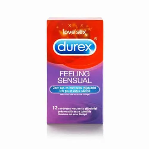 Durex Condooms Feel Sensual 12st. 3 Durex Condooms Feel Sensual 12st.