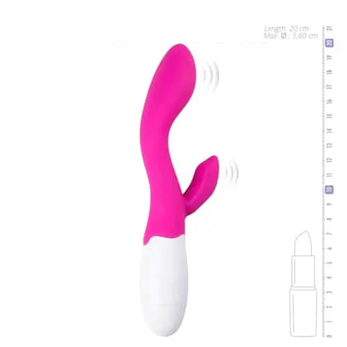 EasyToys Lily Vibrator - Roze 4 EasyToys Lily Vibrator - Roze - Afbeelding 2