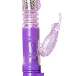 EasyToys Stotende Butterfly Vibrator - Paars -Verzorging Verkoop EasyToys Stotende Butterfly Vibrator Paars 3