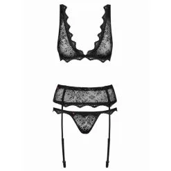 Emperita Jarretel Setje - Zwart -Verzorging Verkoop Emperita Jarretel Setje Zwart 3