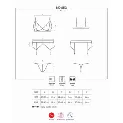 Eva Kanten Jarretel Lingerie Setje - Zwart 11 Eva Kanten Jarretel Lingerie Setje - Zwart -Verzorging Verkoop Eva Kanten Jarretel Lingerie Setje Zwart 5