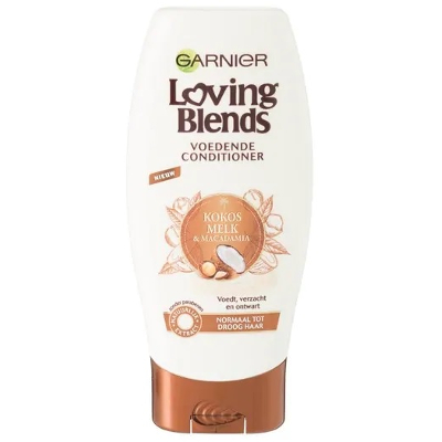 Garnier Loving Blends Conditioner Kokosmelk & Macadamia 3 Garnier Loving Blends Conditioner Kokosmelk & Macadamia