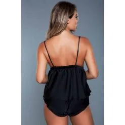 Gia Shortama Setje - Zwart -Verzorging Verkoop Gia Shortama setje Zwart 3