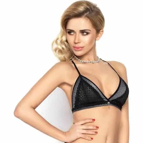 Grace BH Set - Zwart-Grijs 4 Grace BH Set - Zwart-Grijs - Afbeelding 2