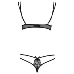 Intensa Lingerie Setje Met Fijne Dunne Bandjes - Zwart -Verzorging Verkoop Intensa Lingerie Setje met Fijne Dunne Bandjes Zwart 4