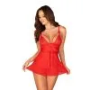 Lovlea Sexy Babydoll Setje Met Satijnen Bandjes - Rood 2 Lovlea Sexy Babydoll Setje Met Satijnen Bandjes - Rood -Verzorging Verkoop Lovlea Sexy Babydoll Setje met Satijnen Bandjes Rood