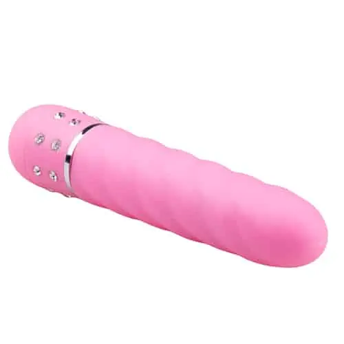 Mini Vibrator Gedraaid - Roze 4 Mini Vibrator Gedraaid - Roze - Afbeelding 3