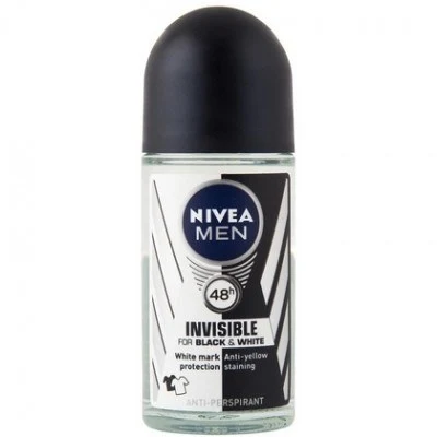 Nivea Men Deoroller Invisible Black & White 3 Nivea Men Deoroller Invisible Black & White