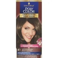 Poly Color Haarverf 41 Middenbruin