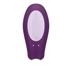 Satisfyer Double Joy Koppel Vibrator Met App - Paars 10 Satisfyer Double Joy Koppel Vibrator Met App - Paars -Verzorging Verkoop Satisfyer Double Joy Koppel Vibrator met App Paars 4