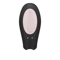 Satisfyer Double Joy Koppel Vibrator Met App - Zwart -Verzorging Verkoop Satisfyer Double Joy Koppel Vibrator met App Zwart 4
