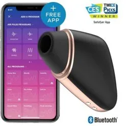 Satisfyer Love Triangle Luchtdrukvibrator Met App