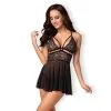 Sexy Bonita Babydoll Met Kant - Zwart -Verzorging Verkoop Sexy Bonita Babydoll met Kant Zwart