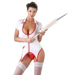 Sexy Zuster Kostuum - Wit