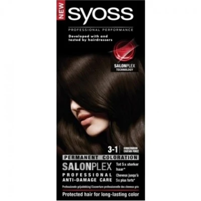 Syoss Haarverf 3-1 Donker Bruin 3 Syoss Haarverf 3-1 Donker Bruin