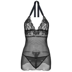 Vici Jurkje Van Doorzichtig Kant - Zwart -Verzorging Verkoop Vici Jurkje van Doorzichtig Kant Zwart 2